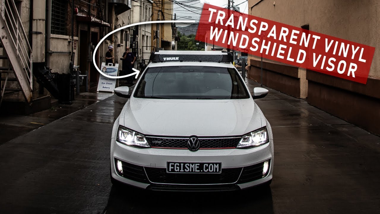 EASY VINYL TINT WINDSHIELD VISOR