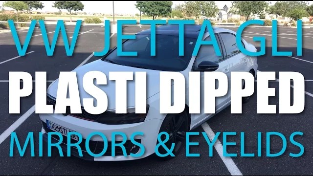 How to Plasti Dip mirrors and headlights