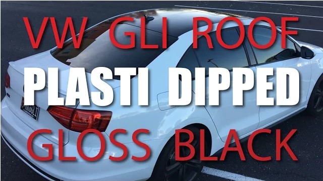 How to Plasti Dip the roof of your car