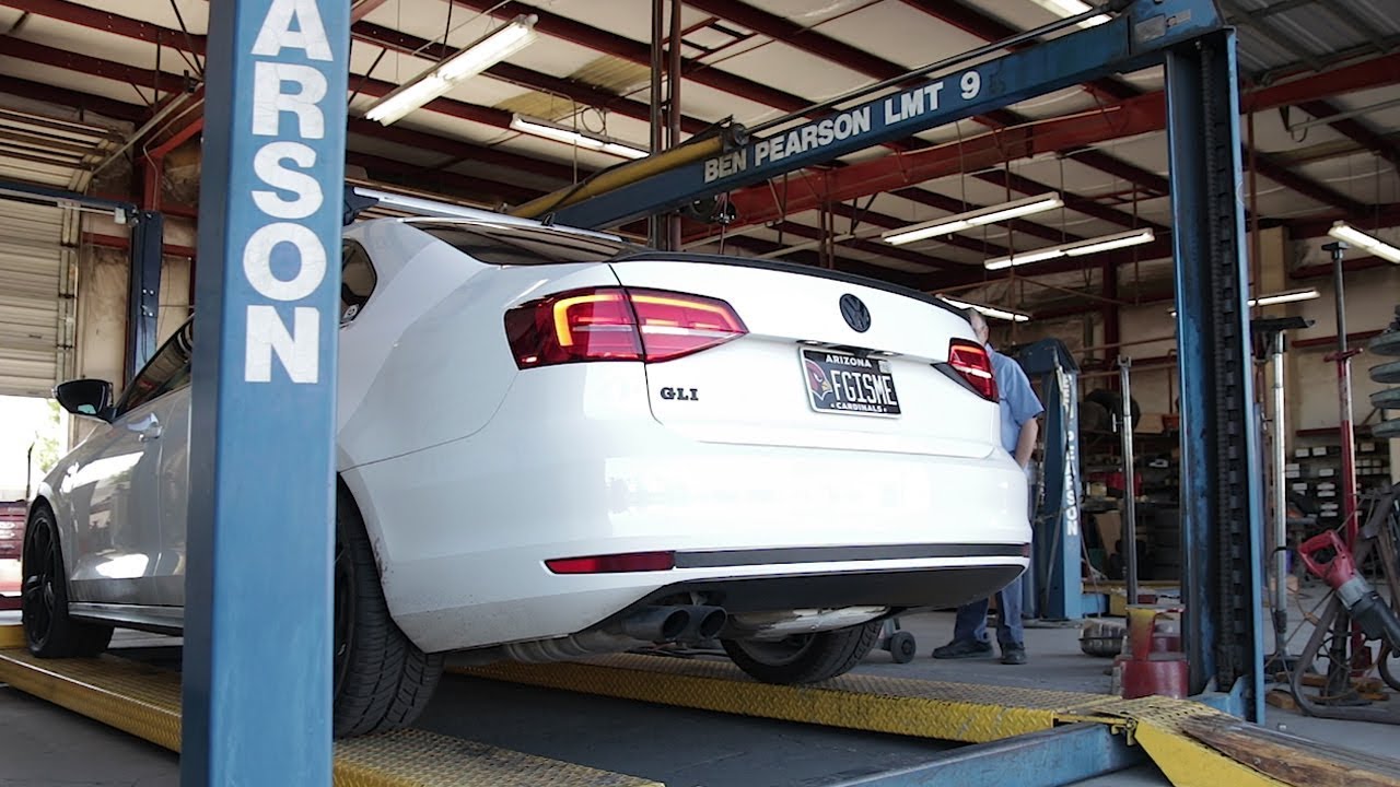 STOP! DON'T do a MUFFLER DELETE on APR Tuned VW MK6 Jetta GLI